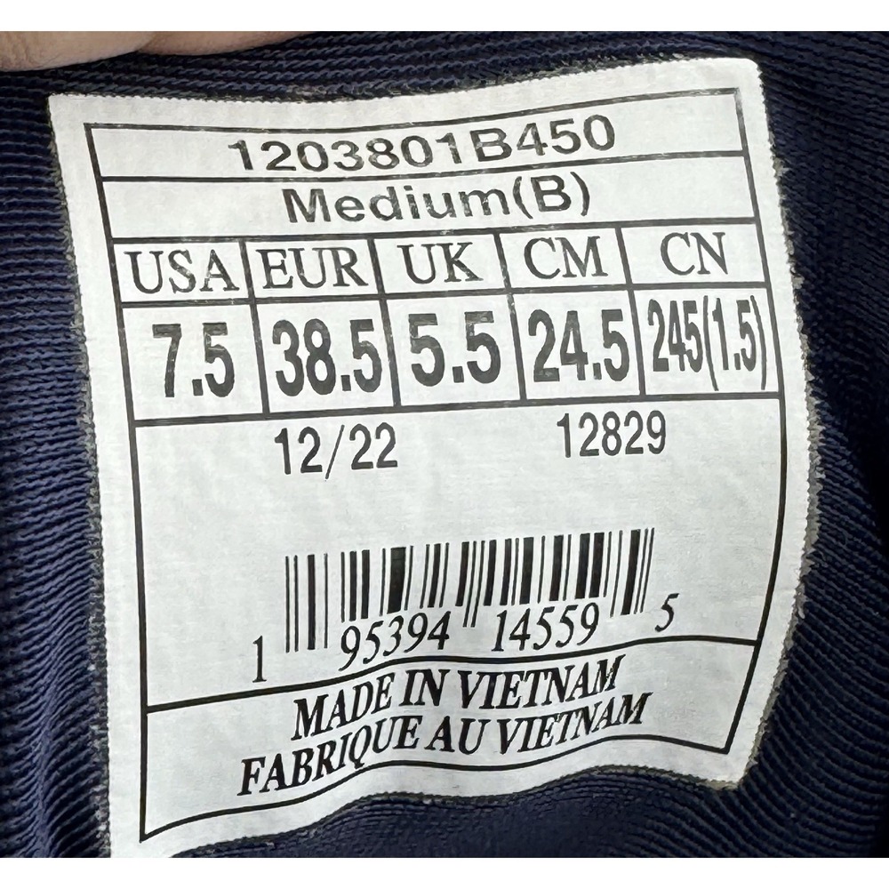 Brooks Womens Ghost 15 1203801B450 Blue White Running Shoes Sneakers Size 7.5 - Picture 8 of 8